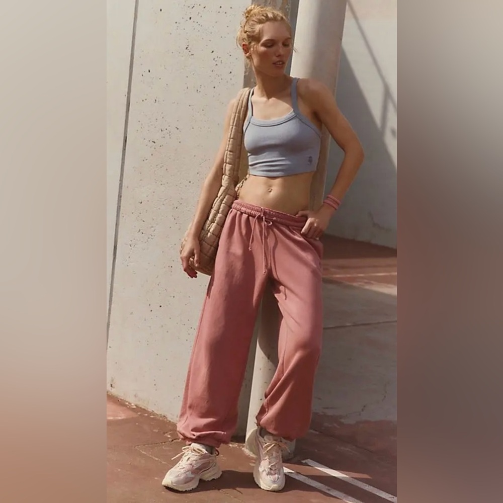 NWT Free People Movement All Star Pants In Petal